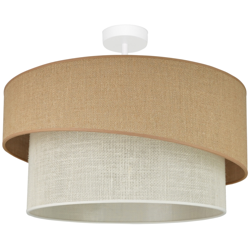 Brilagi - Lampadario a plafone SHINE 1xE27/15W/230V diametro 50 cm beige/color crema