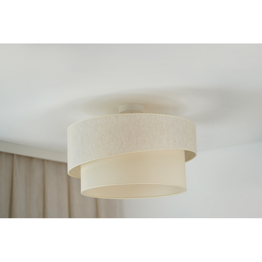 Brilagi - Lampadario a plafone SHINE 1xE27/15W/230V diametro 50 cm color crema