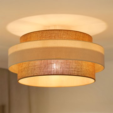 Brilagi - Lampadario a plafone SPACE LIGHT 1xE27/15W/230V diametro 50 cm beige/color crema