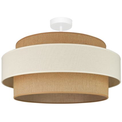 Brilagi - Lampadario a plafone SPACE LIGHT 1xE27/15W/230V diametro 50 cm beige/color crema