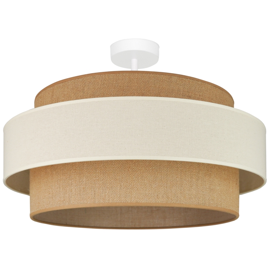 Brilagi - Lampadario a plafone SPACE LIGHT 1xE27/15W/230V diametro 50 cm beige/color crema