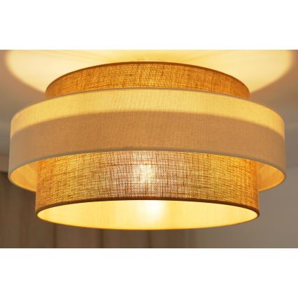 Brilagi - Lampadario a plafone SPACE LIGHT 1xE27/15W/230V diametro 50 cm beige/color crema