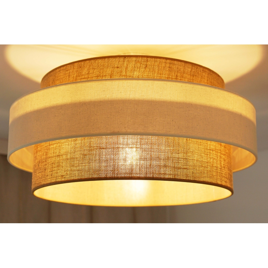 Brilagi - Lampadario a plafone SPACE LIGHT 1xE27/15W/230V diametro 50 cm beige/color crema