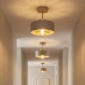 Brilagi - Lampadario a plafone SPRING 1xE27/60W/230V beige/oro