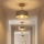 Brilagi - Lampadario a plafone SPRING 1xE27/60W/230V beige/oro