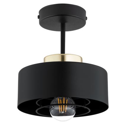 Brilagi - Lampadario a plafone SPRING 1xE27/60W/230V nero/oro