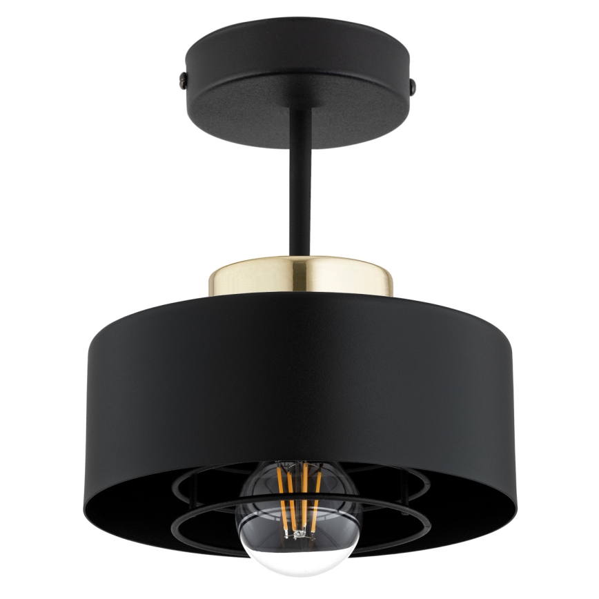 Brilagi - Lampadario a plafone SPRING 1xE27/60W/230V nero/oro
