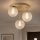 Brilagi - Lampadario a plafone STELLA 3xE27/60W/230V beige/oro