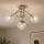 Brilagi - Lampadario a plafone STELLA 3xE27/60W/230V beige/oro