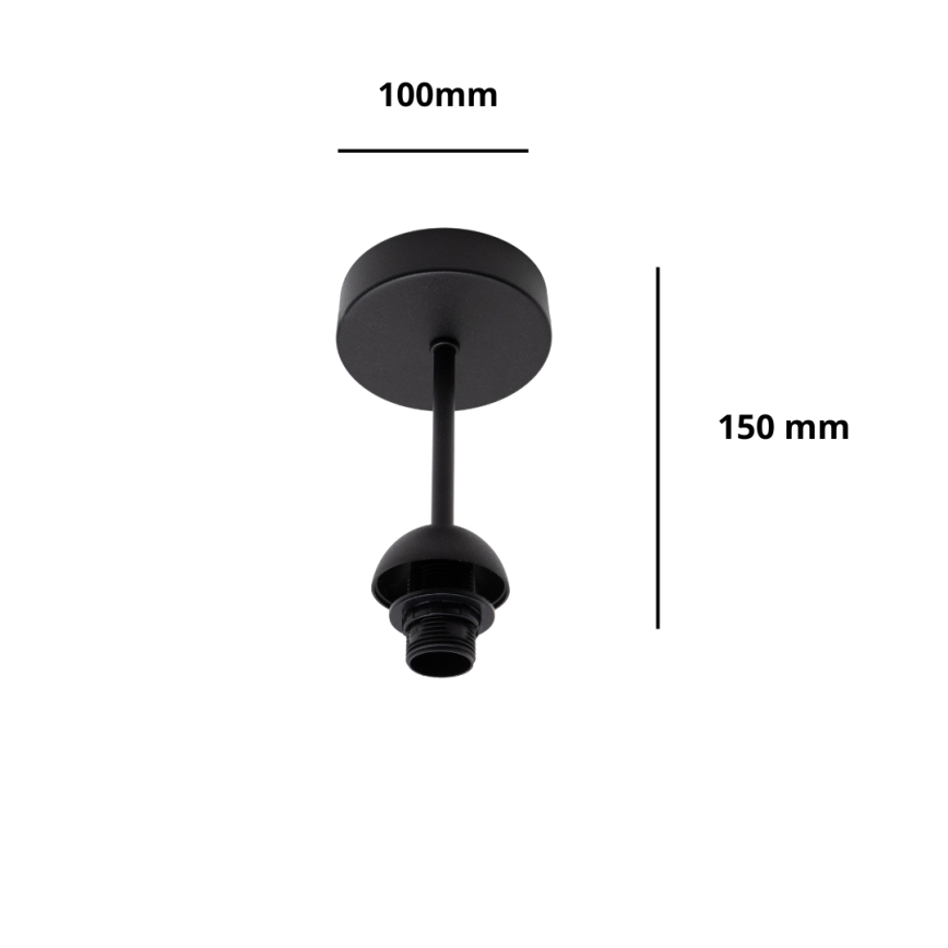 BRILAGI - Lampadario a soffitto a montaggio superficiale PARTY 1xE14/60W/230V nero