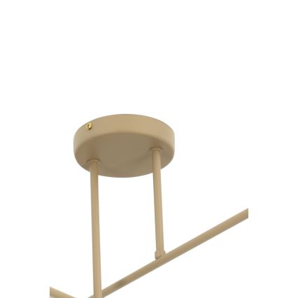 Brilagi - Lampadario a soffitto VIRGO 4xE14/40W/230V crema/oro