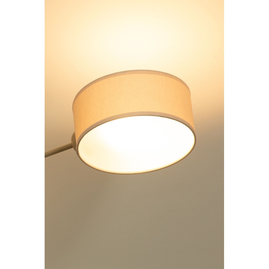 Brilagi - Lampadario a soffitto VIRGO 4xE14/40W/230V crema/oro