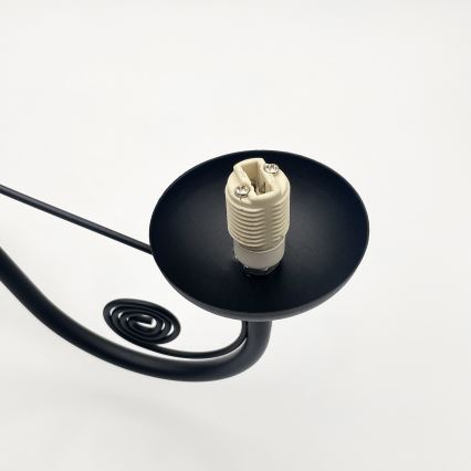 Brilagi - Lampadario a sospensione con catena COTTAGE 5xG9/40W/230V nero/bianco