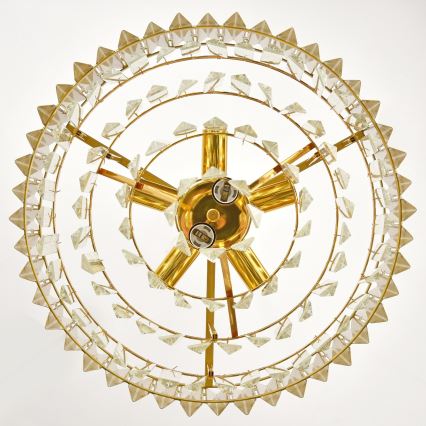 Brilagi - Lampadario a sospensione con catena CRISTAL 5xE14/40W/230V Ø 45 cm