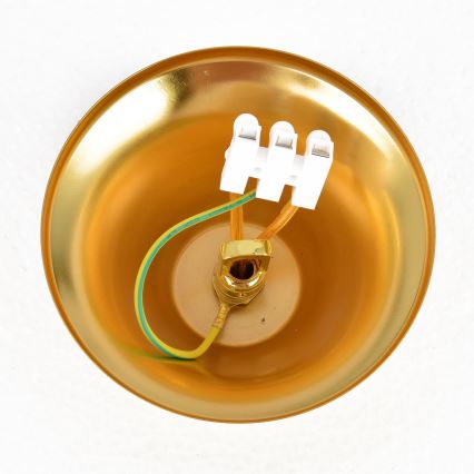 Brilagi - Lampadario a sospensione con catena ECLIPSE 5xE14/10W/230V Ø 38 cm nero/oro