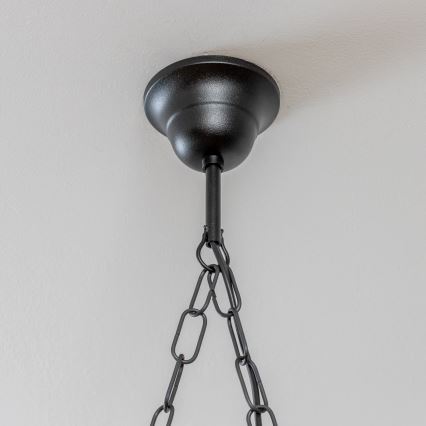 Brilagi - Lampadario a sospensione con catena KOS 2xE27/60W/230V faggio