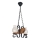 Brilagi - Lampadario a sospensione con catena QUEEN 2xE14/40W/230V faggio/noce