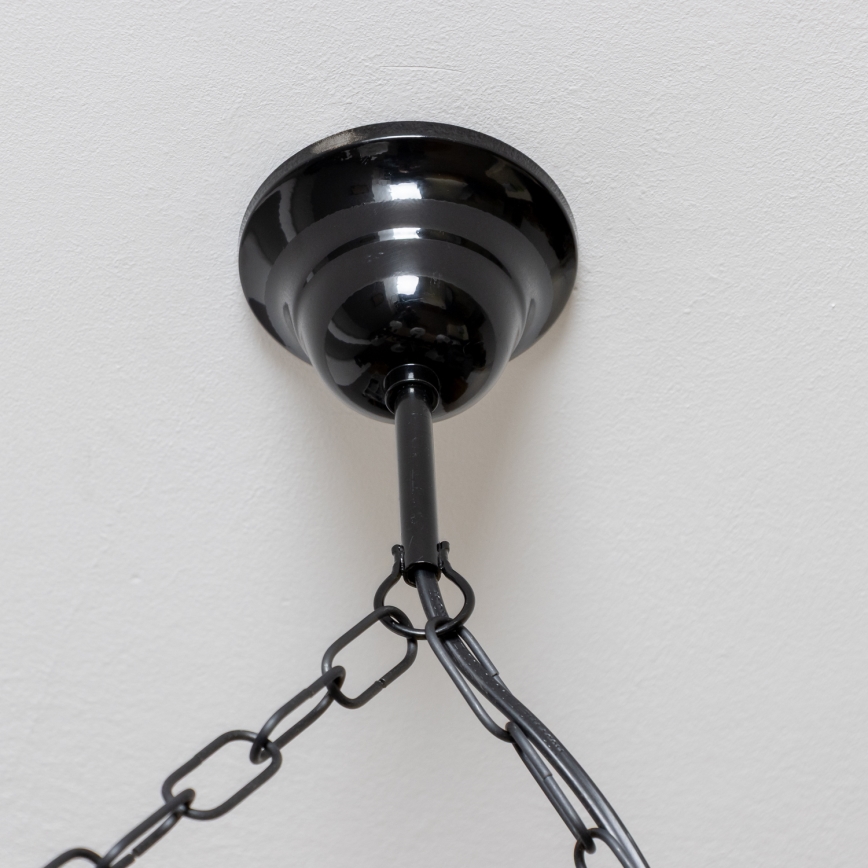 Brilagi - Lampadario a sospensione con catena ROATA 2xE14/40W/230V faggio