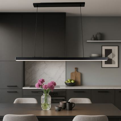 Brilagi - Lampadario a sospensione con cavo AXIS LED/30W/230V 120 cm nero