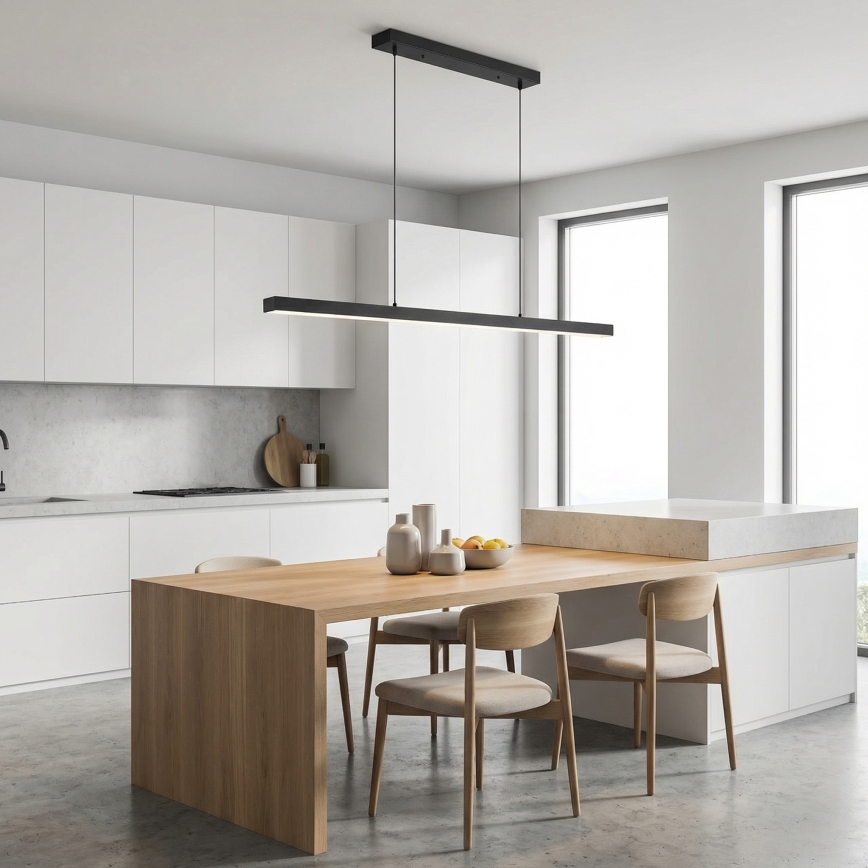 Brilagi - Lampadario a sospensione con cavo AXIS LED/30W/230V 120 cm nero