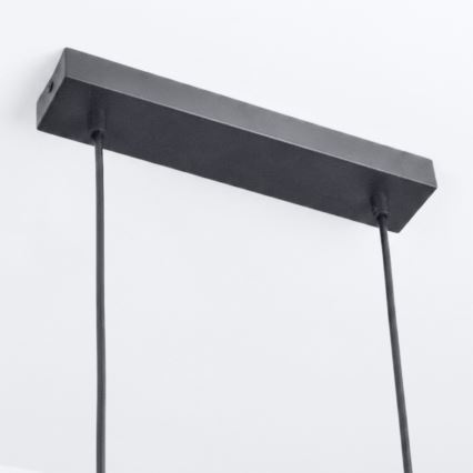 Brilagi - Lampadario LED RGBW dimmerabile a sospensione su cavo SELE 6xGU10/6,5W/230V 2700-6500K nero + telecomando