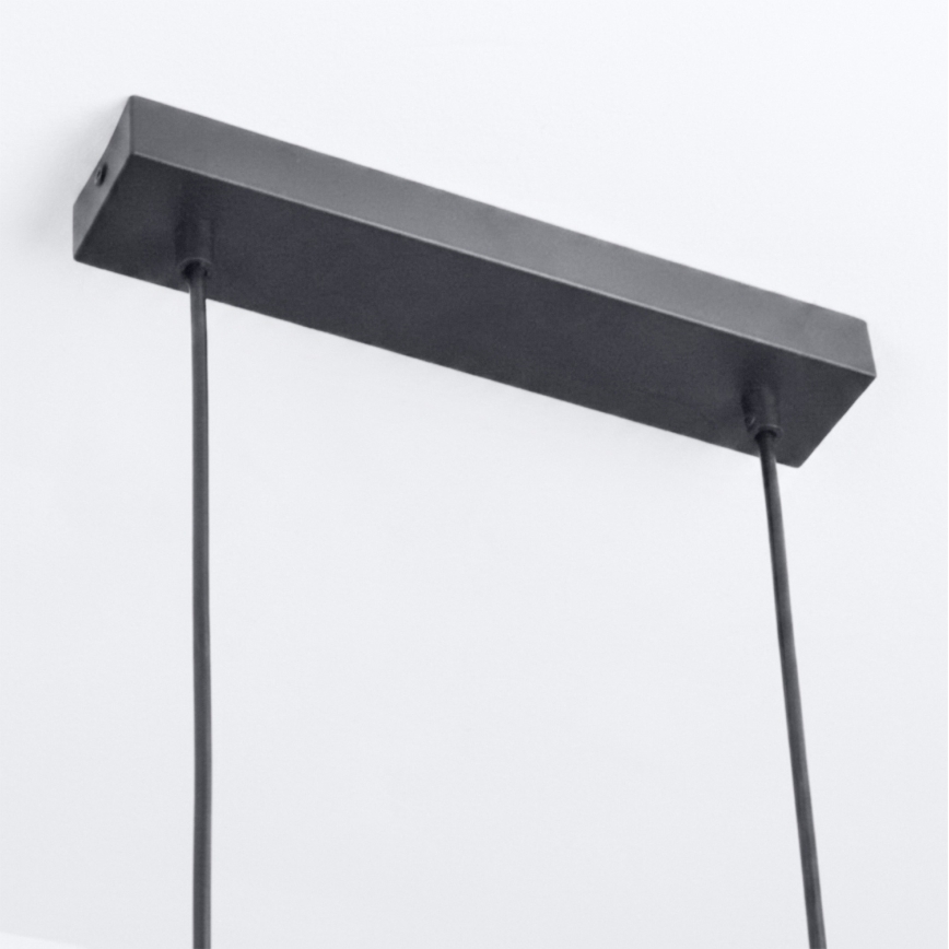 Brilagi - Lampadario LED RGBW dimmerabile a sospensione su cavo SELE 6xGU10/6,5W/230V 2700-6500K nero + telecomando