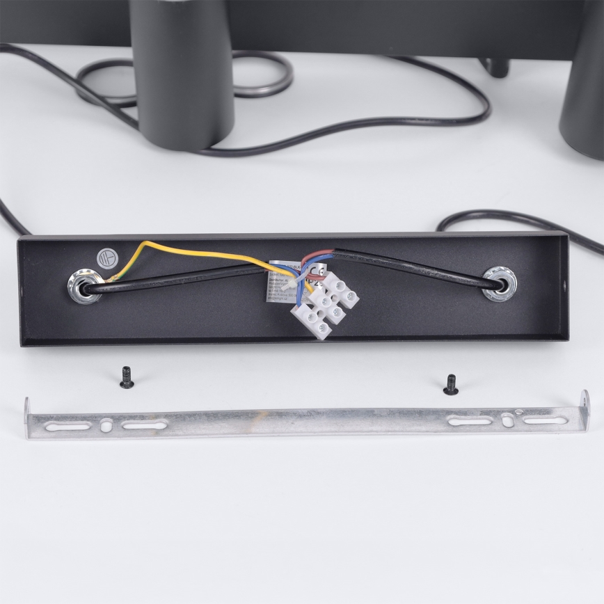 Brilagi - Lampadario LED RGBW dimmerabile a sospensione su cavo SELE 6xGU10/6,5W/230V 2700-6500K nero + telecomando