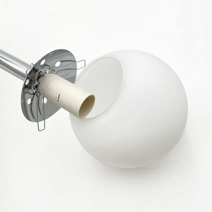 Brilagi - Lampadario a sospensione con cavo MALONY 6xE14/20W/230V cromo lucido