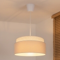 Brilagi - Lampadario a sospensione con cavo PADOVA 1xE27/60W/230V Ø 40 cm colore crema