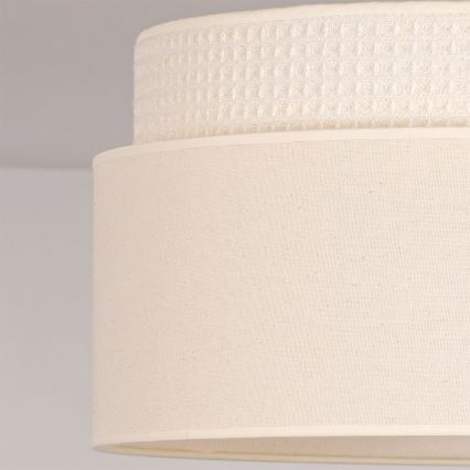 Brilagi - Lampadario a sospensione con cavo PADOVA 1xE27/60W/230V Ø 40 cm colore crema