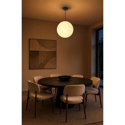 BRILAGI - Lampadario a sospensione con cavo POLOS 1xE27/40W/230V Ø 30 cm nero