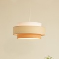 Brilagi - Lampadario a sospensione con cavo RESNA 1xE27/60W/230V Ø 40 cm crema/beige