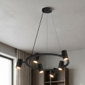Brilagi - Lampadario a sospensione con cavo SELE 6xGU10/30W/230V nero