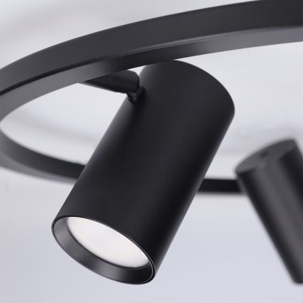 BRILAGI - Lampadario a sospensione con cavo SELE 6xGU10/30W/230V nero