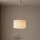 Brilagi - Lampadario a sospensione con cavo SIRIJA MODERN 1xE27/60W/230V Ø 35 cm colore crema