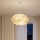 Brilagi - Lampadario a sospensione con cavo SOLEAIR 2xE27/40W/230V Ø 60 cm bianco