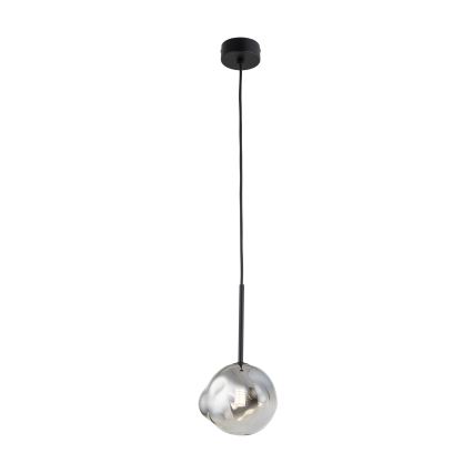 Brilagi - Lampadario a sospensione con cavo VULCANO 1xG9/8W/230V nero/fumé