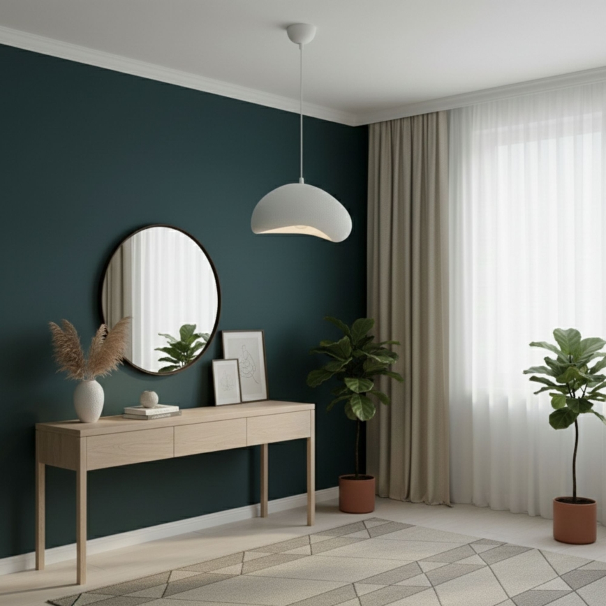 Brilagi - Lampadario a sospensione con cavo WABI SABI 1xE27/40W/230V Ø 32 cm, bianco