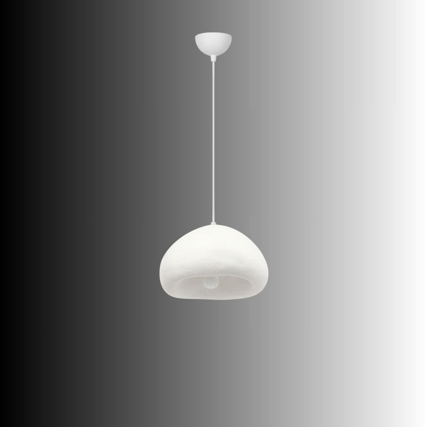 Brilagi - Lampadario a sospensione con cavo WABI SABI 1xE27/40W/230V Ø 32 cm, bianco
