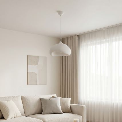 Brilagi - Lampadario a sospensione con cavo WABI SABI 1xE27/40W/230V Ø 32 cm, bianco