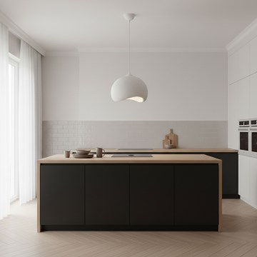 Brilagi - Lampadario a sospensione con cavo WABI SABI 1xE27/40W/230V Ø 34 cm bianco