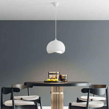 Brilagi - Lampadario a sospensione con cavo WABI SABI 1xE27/40W/230V Ø 34 cm bianco