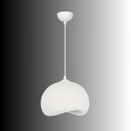 Brilagi - Lampadario a sospensione con cavo WABI SABI 1xE27/40W/230V Ø 34 cm bianco