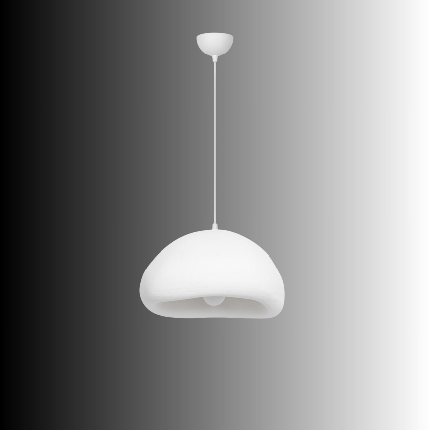 Brilagi - Lampadario a sospensione con cavo WABI SABI 1xE27/40W/230V Ø 42 cm bianco