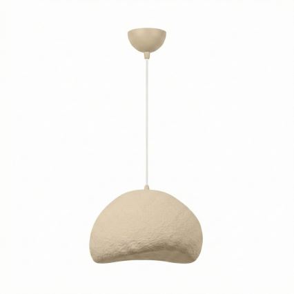 Brilagi - Lampadario a sospensione con cavo WABI SABI 1xE27/40W/230V Ø 50 cm beige
