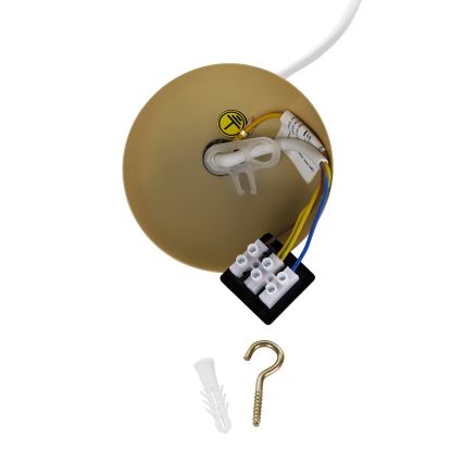 Brilagi - Lampadario a sospensione con cavo WABI SABI 1xE27/40W/230V Ø 50 cm beige