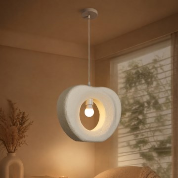 BRILAGI - Lampadario a sospensione con cavo WABI SABI 1xE27/60W/230V Ø 38 cm bianco