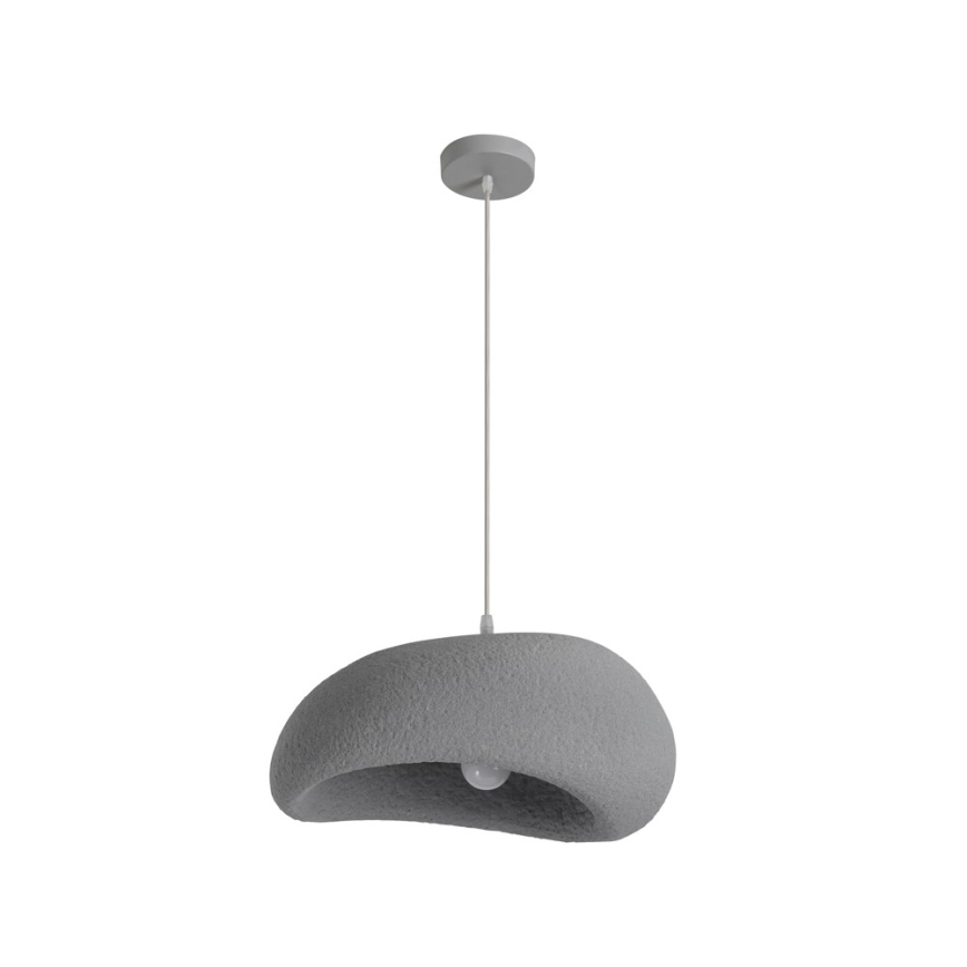 BRILAGI - Lampadario a sospensione con cavo WABI SABI 1xE27/60W/230V Ø 40 cm grigio