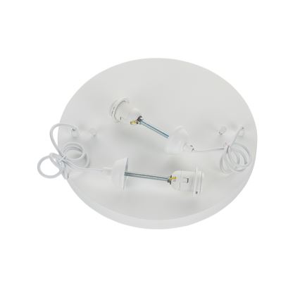 Brilagi - Lampadario a sospensione con cavo WABI SABI 2xE27/40W/230V diam. 45 cm bianco