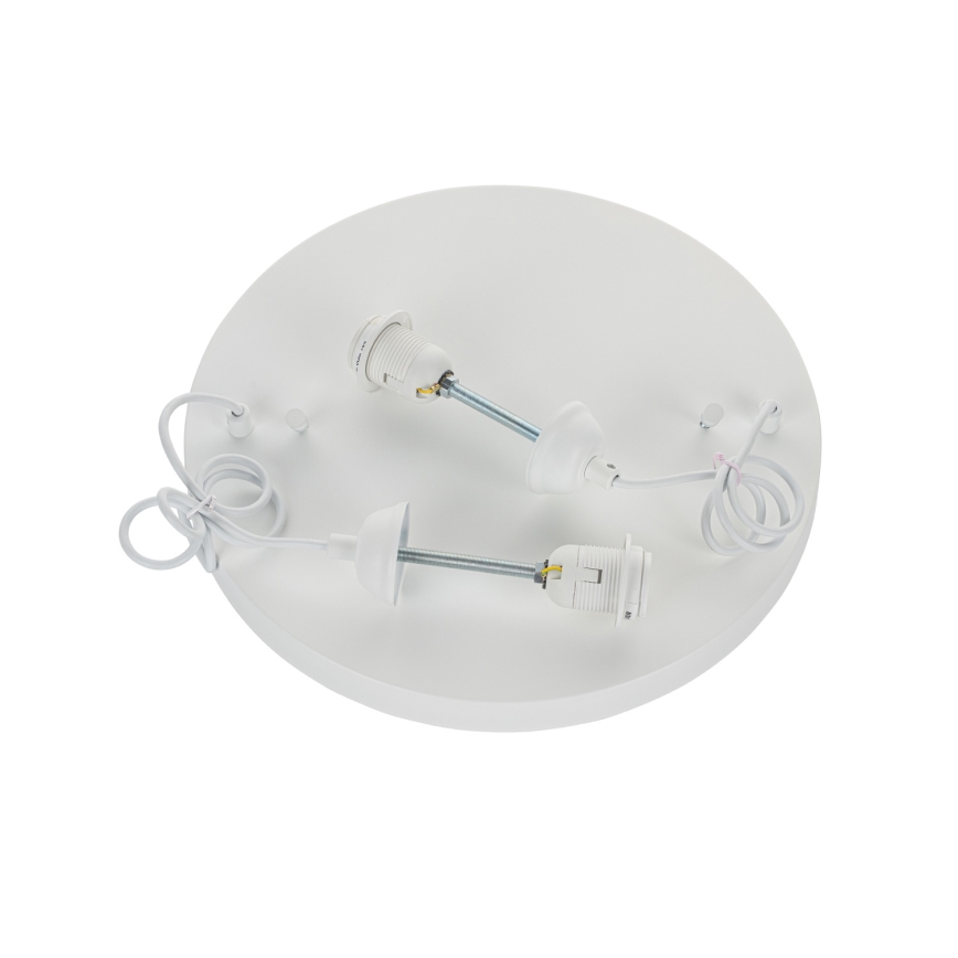 Brilagi - Lampadario a sospensione con cavo WABI SABI 2xE27/40W/230V diam. 45 cm bianco